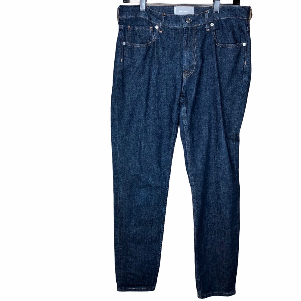 Everlane Womens High Rise Dark Wash Skinny Jeans Blue Size 30 - Picture 1 of 6